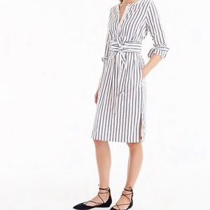 Thomas Mason for J.Crew Shirtdress with Stripes - Size 0